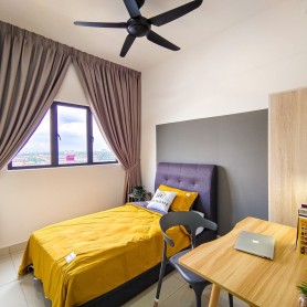Fully Furnished Master Bedroom for Rent, Unit AG-1